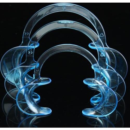 5pcs/bag Dental Mouth Opener C Shape Mouth Gag Cheek Retractor Mouth Spreader Lip Oral Clean Opener Tooth Whitening