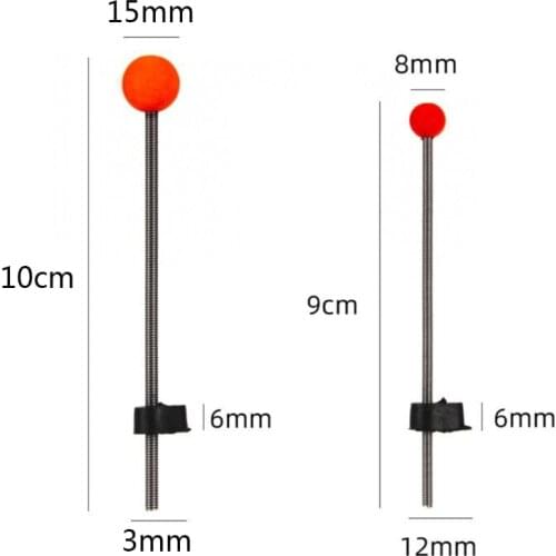 5 Pcs Portable Winter Outdoor Sport Mini Ice Fishing Rod Tip Fish Accessories