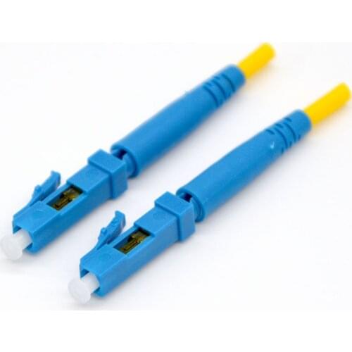 50pcs New LC/UPC Rapid Optical Fiber Fast Connector LC Indoor Quick Cold Splice LC FOR Rope Fiber Round Cable Special Wholes