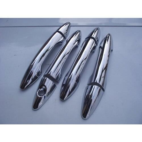 Car styling 2011 2012 2014 2015 For Kia K2 Chrome ABS Door Handle Cover