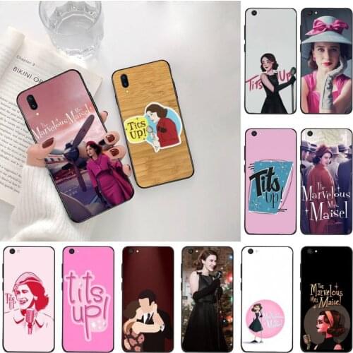 CUTEWANAN The Marvelous Mrs Maisel Soft Phone Cover For Vivo Y91c Y17 Y51 Y67 Y55 Y93 Y81S Y19 V17 vivos5