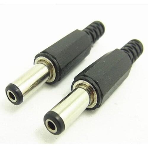 DC OD 5.5mm ID 2.5 DC Plug 5.5 * 2.5 Power Connector 100pcs