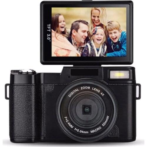 Newest Full HD1920x1080 Dslr Similar Digital Camera Max 24MP Mini Camera With dslr Rotatable Screen Changeable Lens
