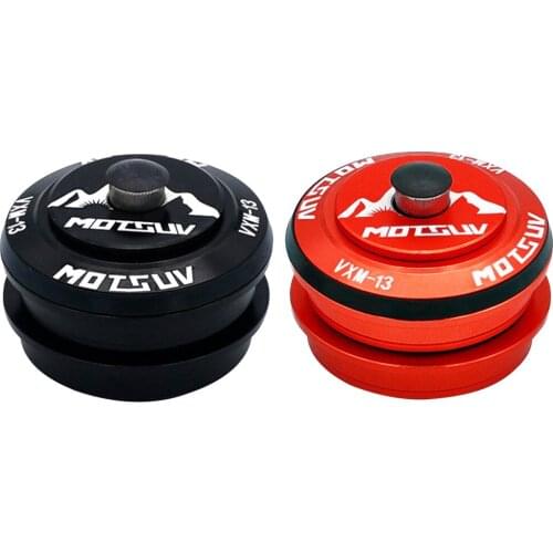 44 Aluminum Alloy MTB Bike Headset Double Bearings Mountain Road Bicycle Front Fork Faucet Headsets Bike Mount Core Accessories