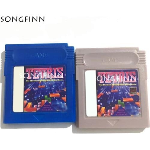 English Language Video Game Memory Cartridge Card for 16 Bit Console - Tetris World