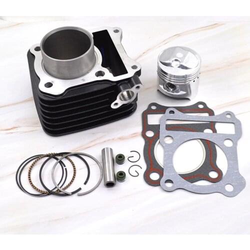 Motorcycle Cylinder Piston Gasket Rebuild Kit for SUZUKI DF125 DF 125 125cc 150 cc STD 57mm Big Bore 62mm