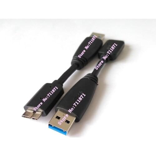 Pure copper tape shield high speed Short Micro Usb V3.0 Data Cable Charging Line Usb3 Usb3.0 Micro Usb 3.0 Mobile Hard Disk Line