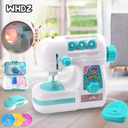 Simulation Small Electric Appliances Series Kids Simulation Sewing Machine Toy Design Clothing Toys Creative Gifts For Girl