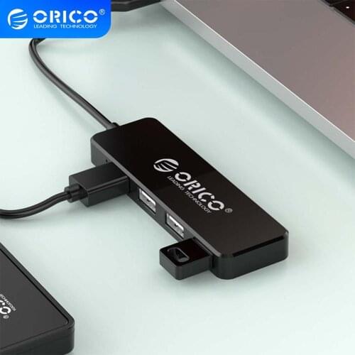 ORICO Mini USB HUB Multi 4 Port High Speed USB2.0 Splitter Portable OTG Adapter For iMac Computer Laptop Tablet Accessories