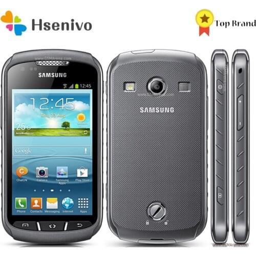 S7710 Original Samsung Xcover 2 S7710 1700mAh 5MP GPS WIFI 4.0 Touchscreen Cellphone Unlocked Refurbished Free shipping