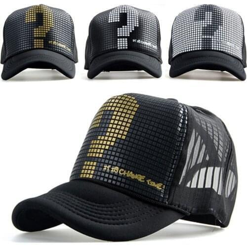 2017 new Snapback mesh baseball outdoor summer sports hat trucker cap men net cap hiphop Sunbonnet hat for women truck unisex
