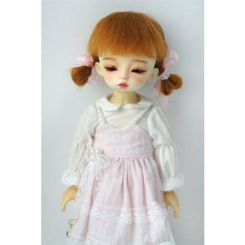 JD590 1/8 1/6 1/4 Mohair Doll Wigs For Size 5-6Inch 6-7Inch 7-8Inch Doll Braid Hair Mohair BJD Hair Hot Sale Doll Accessories