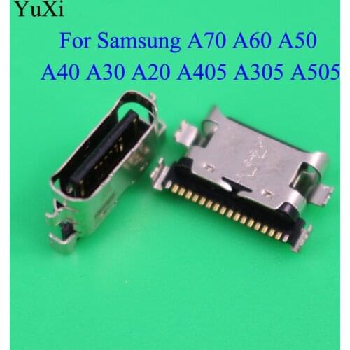 For Samsung Galaxy A70 A60 A50 A40 A30 A20 A405 A305 A505 micro USB Connector jack socket Dock Charging Port Charger Repair Part