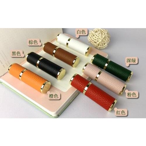 5ML Leather Perfume Spray Travel Glass Inner Bottle