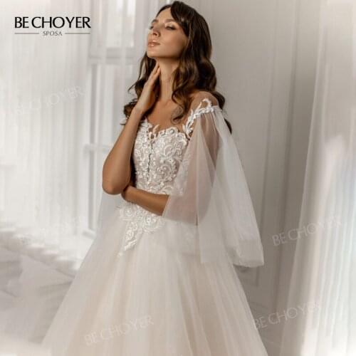 Wedding Dress Sleeveless ALine Sweetheart Beach Button Vintage Plus Size Princess Bride Gown 2022 BECHOYER LY13 Vestido de Noiva