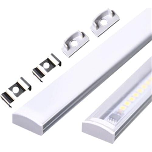 LED bar aluminium DC12V 50CM 20 inch U-shape 5730 36LEDs LED aluminum channel Home decoration lighting