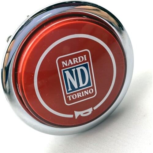 Free shipping in stock top racing universal Modified car horn button, racing steering wheel NDhorn cover Metal + plastic