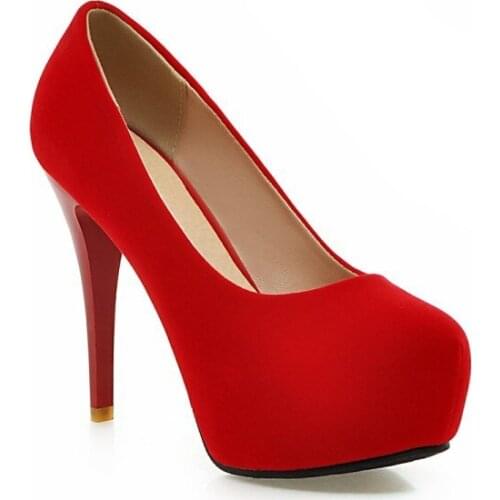 The spring of 2017 the new sexy ultra-high documentary shoes with thin shallow super small size 33 to 45 shoes 1116