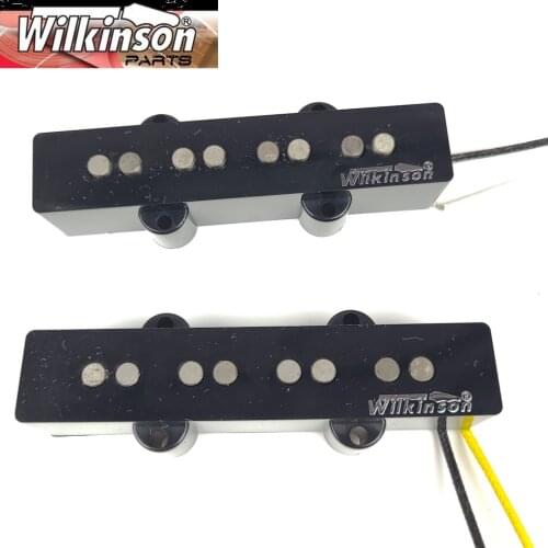 Wilkinson Vintage Style JB jazz electric bass Guitar Pickup alnico pickups guitar accessories Set 1960 Made In Korea WBJ N/B