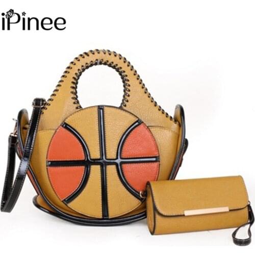 IPinee High Quality PU Leather Women Bag Female Travel Shoulder Tote Europe and America Handbags Sac A Main Femme Bags