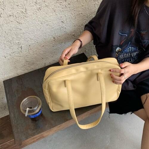 Underarm Shoulder Bag Female Tote Bag Designer Handbag Purse Backpack Women Bag Fashion 2021 New PU Leather Zipper High Capacity