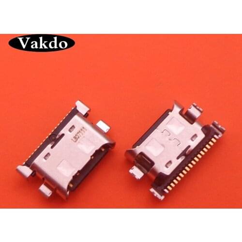 50pcs Micro USB Connector USB jack Socket Charging Port For LeTV LeEco Coolpad Cool1 Cool 1 C106 C106-7 C106