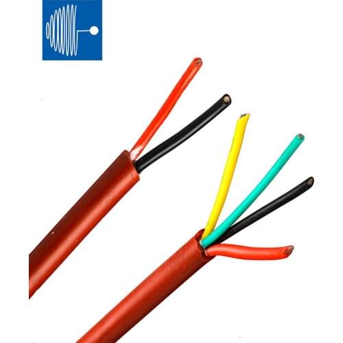 3.SHENGPAI AGR 108 degree 300V Red 3*1.5mm sheath silicone rubber insulated power cord Multi-core wire
