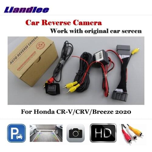 Car Rear View Camera For Honda CR-V CRV Breeze 2020 Reverse Parking CAM Full HD CCD Work With Original Car Screen Accessories