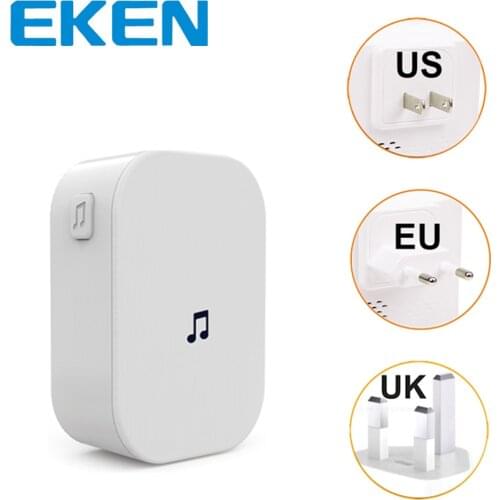 EKEN Wireless Doorbell Indoor Chime For EKEN V7 V6 V5 Wifi Doorbell Receiver Ding Dong