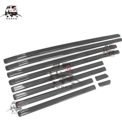 W463A side moldings fit for G-class 2018-2020year W464 carbon fiber body kits trims for w463a