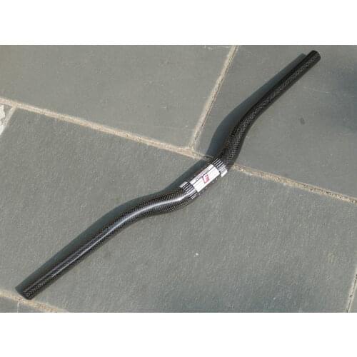 FLX-HB-20P Toray Carbon Bar Bicycle Cycling 31.8mm Full Carbon Mountain Bike MTB Bicycle Cycling Rise Handlebar 620mm / 660mm