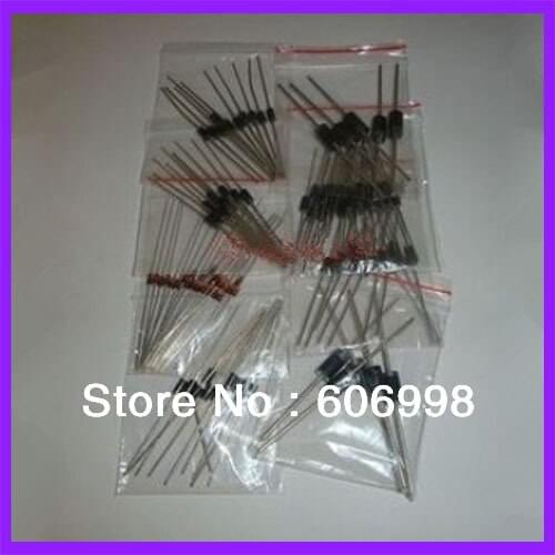 100pcs/lot 8 packages all 100pcs Diode kit