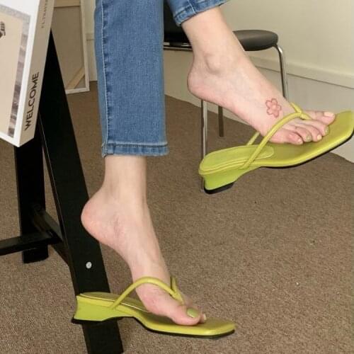 New 2021 Women Flip Flop Slippers Shoes Summer Outdoor Sandals Female Wedges Slides Ladies Fashion Slides For Woman Slippers
