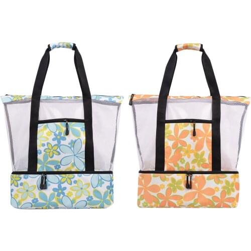 Portable Picnic Cooler Bag Outdoor Picnic Bags With Detachable Cooler Bag Multifunctional Waterproof Travel Picnic Bags