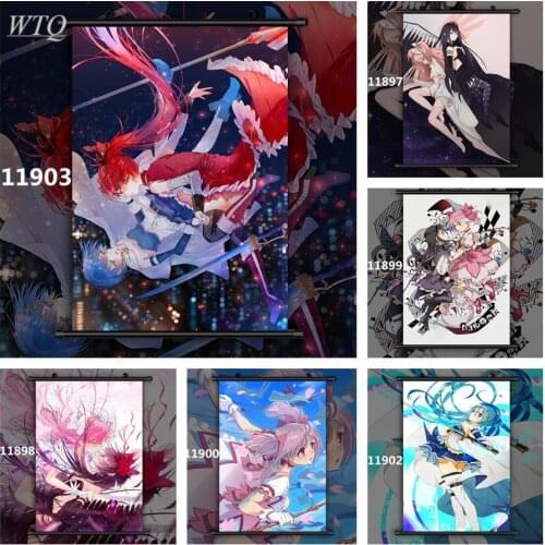 Puella Magi Madoka Magica Anime HD Print Wall Poster Canvas Painting Anime Posters Wall Decor Wall Art Picture Room Home Decor