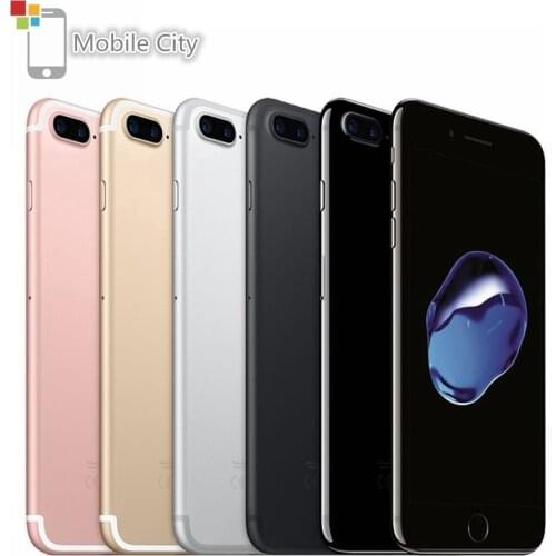 IPhone 7 Plus Unlocked IOS Smartphone 5.5 inch Apple A10 Quad Core 3GB RAM 12MP 7MP Camera 32/128/256GB ROM 4G LTE Miobile Phone