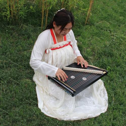 Guzheng Finger Training Instrument 21 /14 Strings Professional Hand Device Portable Mini Zither