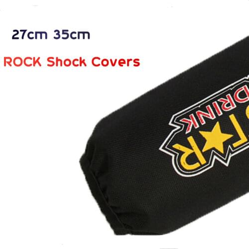 High quality 27cm 35cm Motorcycle Rear Fork Shock Absorber Cover Protector Guard Suspension Cover Wrap Set For Dirt Bike Pit Pro