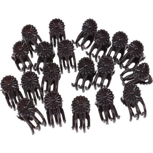 20pcs Plant Support Clips Garden Clips Flower Orchid Stem Clips for Vine Support