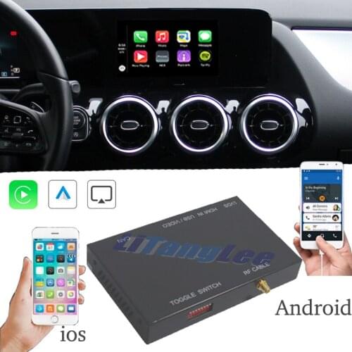 For Mercedes Benz B MB W247 NTG Comand APS Car Camera Carplay Decoder Adapter Mirror Link Display Android Auto Play 360 BirdView