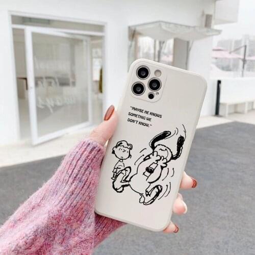 Cartoon Peanut dog Phone Case For SAMSUNG Galaxy A71 A72 M31 S21 ULTRA S20 M51 A20 NOTE20 M10 A50 A52 A32 A41 A52 A11 M30S case