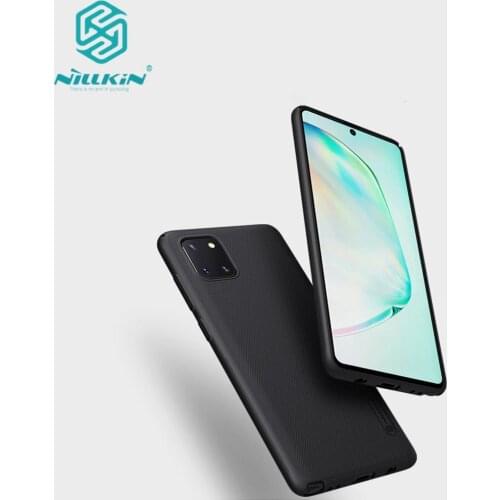 For Samsung Galaxy Note 10 Lite Case Nillkin Frosted PC Hard Back Cover Case for Galaxy Note 10 Lite with gift