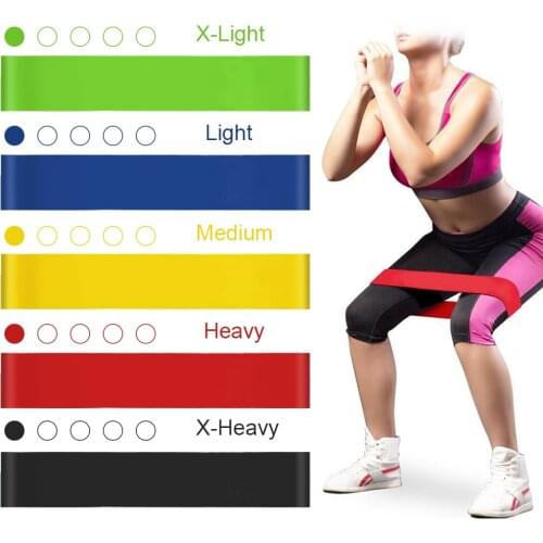 Yoga Resistance Band Elastic Fitness Rubber Band Pilates Home Sports Equipment Strength Training Latex Pull Cord Stretch Band