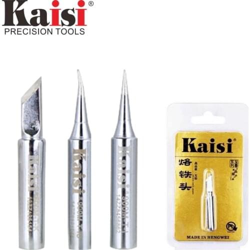 Kaisi Luxury Quality 900M-T Lead Free Soldering Iron Head Solder Tip Welding Head Soldering Tools for 936 Soldering Rework