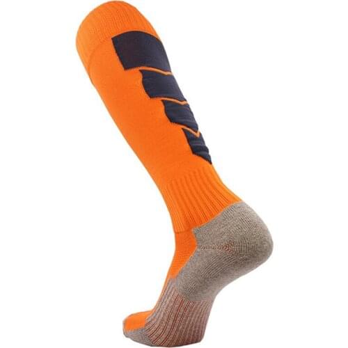 Cool Hockey knitted hockey socks in stock CY001-orange