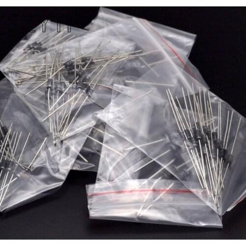 Component Package 1n4001 1N4002 1N4004 n4007 6A10 10A10 1N5408 7kind = 100pcs Into the fast recovery diode assorted kit diy