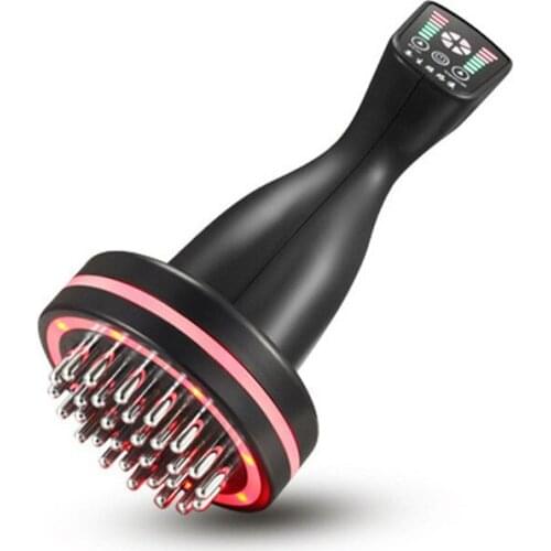 Microcurrent Meridian Massage Comb Scrape Infrared Body Detoxification Regimen Dredging Warm Brush Shape Promote Blood Relaxing