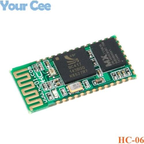 5PC HC-06 HC06 Serial Port Data Acquisition Module 51 Single Chip CSR Wireless Communication Transparent Transmission Module