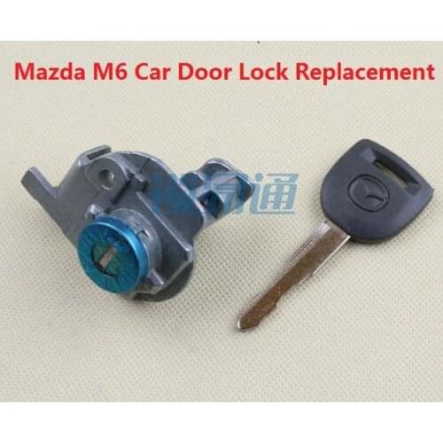 Best Quality For Mazda M6 Car Door Lock Replacement With Key Front Left car lock Central door lock free shipping