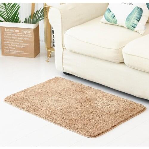 Non-slip Rugs Soft Plush Fiber For Shower Room Bath Mat Green Bathroom Mat Carpets Super Absorbent Toilet Floor Mat 60*40cm